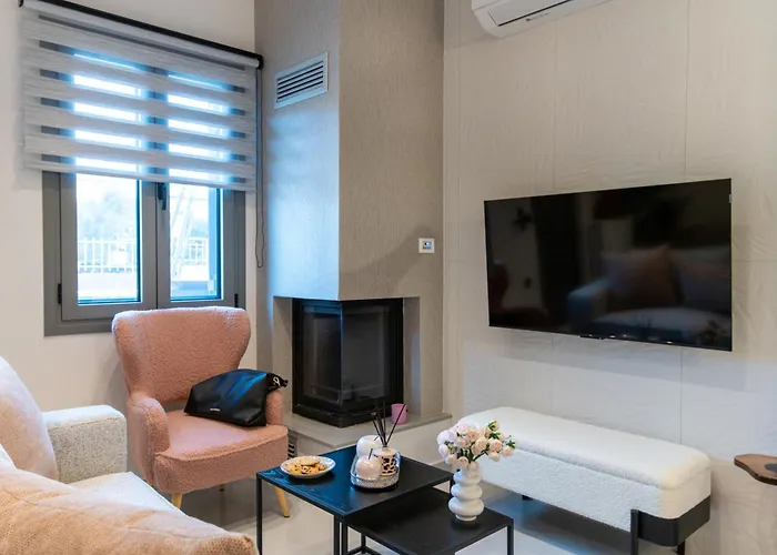 Dom wakacyjny Lumera Urban - New 2br With Private Parking Near Old Town Chania (Crete)